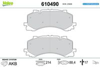 TRW GDB2235 - Juego de pastillas de freno