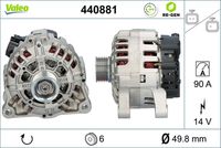 VALEO 440881 - Alternador - VALEO RE-GEN REMANUFACTURED