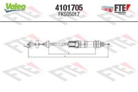 VALEO 4101705 - Cable de accionamiento, accionamiento del embrague - FTE CLUTCH ACTUATION