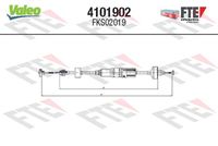 VALEO 4101902 - Cable de accionamiento, accionamiento del embrague - FTE CLUTCH ACTUATION