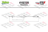 VALEO 4102320 - Cable de accionamiento, accionamiento del embrague - FTE CLUTCH ACTUATION