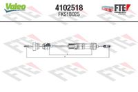 VALEO 4102518 - Cable de accionamiento, accionamiento del embrague - FTE CLUTCH ACTUATION