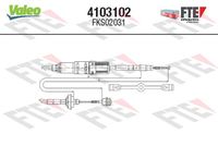 VALEO 4103102 - Cable de accionamiento, accionamiento del embrague - FTE CLUTCH ACTUATION