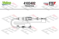 VALEO 4103402 - Cable de accionamiento, accionamiento del embrague - FTE CLUTCH ACTUATION