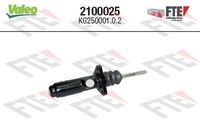 VALEO 2100025 - Cilindro maestro, embrague - FTE CLUTCH ACTUATION