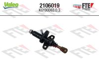 VALEO 2106019 - Cilindro maestro, embrague - FTE CLUTCH ACTUATION