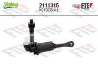 VALEO 2111315 - Cilindro maestro, embrague - FTE CLUTCH ACTUATION