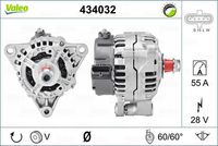 VALEO 434032 - Alternador - VALEO RE-GEN REMANUFACTURED