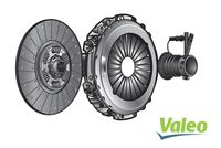 VALEO 827573 - Versión: 1<br>Versión: 2<br>para código de equipamiento especial: 504657 30<br>para código de equipamiento especial: 504682 19<br>Diámetro exterior plato de presión de embrague [mm]: 430<br>Fuerza de precarga [N]: 3500<br>Máx. par motor transmisible de los discos de embrague [Nm]: 2900<br>Artículo complementario / información complementaria 2: con cojinete de desembrague<br>