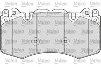 VALEO 601656 - Juego de pastillas de freno