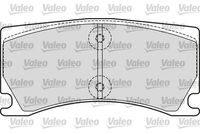 VALEO 601660 - Juego de pastillas de freno