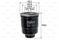 VALEO 587751 - Filtro combustible