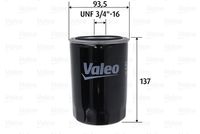 VALEO 586101 - Filtro de aceite