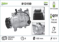 VALEO 813150 - Compresor, aire acondicionado - VALEO CORE-FLEX