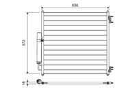 VALEO 814053 - Condensador, aire acondicionado