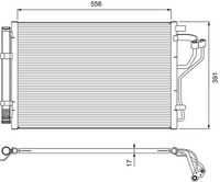 VALEO 814394 - Condensador, aire acondicionado