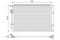 VALEO 822597 - Condensador, aire acondicionado