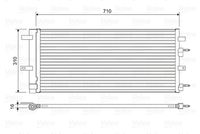 VALEO 822618 - Condensador, aire acondicionado