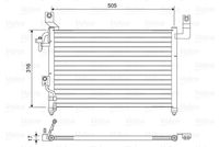 VALEO 814427 - Condensador, aire acondicionado