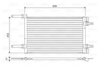 VALEO 814438 - Condensador, aire acondicionado