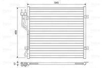 VALEO 814439 - Condensador, aire acondicionado