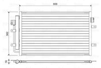 VALEO 822551 - Condensador, aire acondicionado