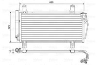 VALEO 814456 - Condensador, aire acondicionado