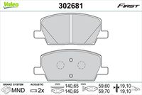 TRW GDB2407 - Juego de pastillas de freno