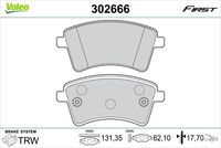 VAICO V460157 - Juego de pastillas de freno - Green Mobility Parts