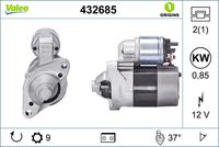 VALEO 432685 - Motor de arranque - VALEO ORIGINS NEW OE TECHNOLOGY