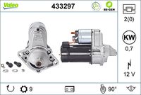 VALEO 433297 - Motor de arranque - VALEO RE-GEN REMANUFACTURED