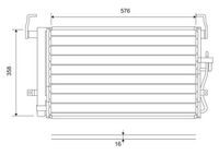 VALEO 814264 - Condensador, aire acondicionado