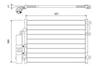 VALEO 817428 - Condensador, aire acondicionado