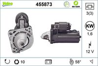 VALEO 455873 - Motor de arranque - VALEO RE-GEN REMANUFACTURED