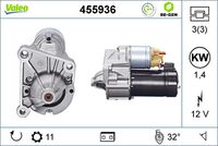 VALEO 455936 - Motor de arranque