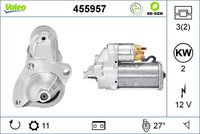 VALEO 455957 - Motor de arranque - VALEO RE-GEN REMANUFACTURED