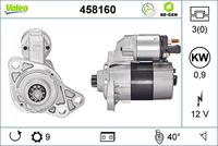 VALEO 458160 - Motor de arranque - VALEO RE-GEN REMANUFACTURED