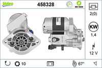 VALEO 458328 - Motor de arranque - VALEO RE-GEN REMANUFACTURED