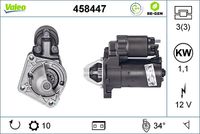 VALEO 458447 - Motor de arranque - VALEO RE-GEN REMANUFACTURED