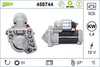 VALEO 458744 - Motor de arranque - VALEO RE-GEN REMANUFACTURED STOP&START