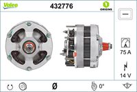 VALEO 432776 - Alternador - VALEO ORIGINS NEW OE TECHNOLOGY