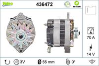 VALEO 436472 - Alternador - VALEO RE-GEN REMANUFACTURED