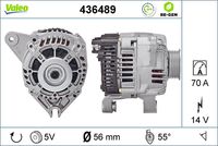 VALEO 436489 - Alternador - VALEO RE-GEN REMANUFACTURED