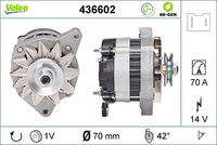 VALEO 436602 - Alternador - VALEO RE-GEN REMANUFACTURED