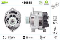 VALEO 436618 - Alternador - VALEO RE-GEN REMANUFACTURED