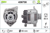 VALEO 436730 - Alternador - VALEO RE-GEN REMANUFACTURED