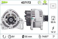 VALEO 437172 - Alternador - VALEO RE-GEN REMANUFACTURED