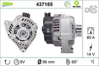 VALEO 437185 - Alternador - VALEO RE-GEN REMANUFACTURED