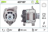 VALEO 437197 - Alternador - VALEO RE-GEN REMANUFACTURED