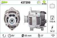 VALEO 437200 - Alternador - VALEO RE-GEN REMANUFACTURED